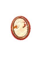 Spilla Stocco Gioielli Donna in Oro Corallo CCO01 - CCO01